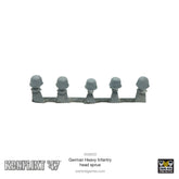 German Heavy Infantry head sprue